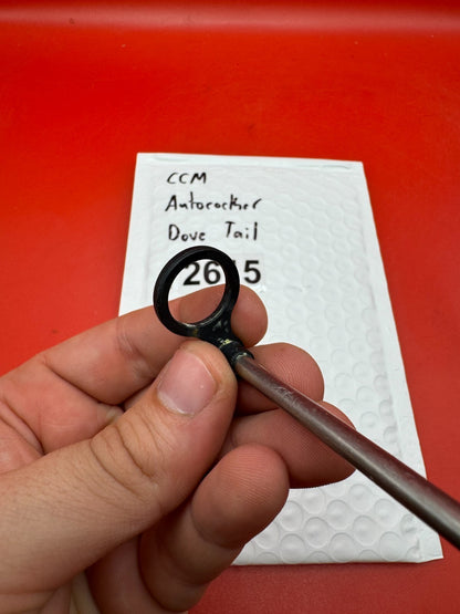 CCM Autococker Dove Tail - used paintball pump handle / dovetail cocking rod - black/silver