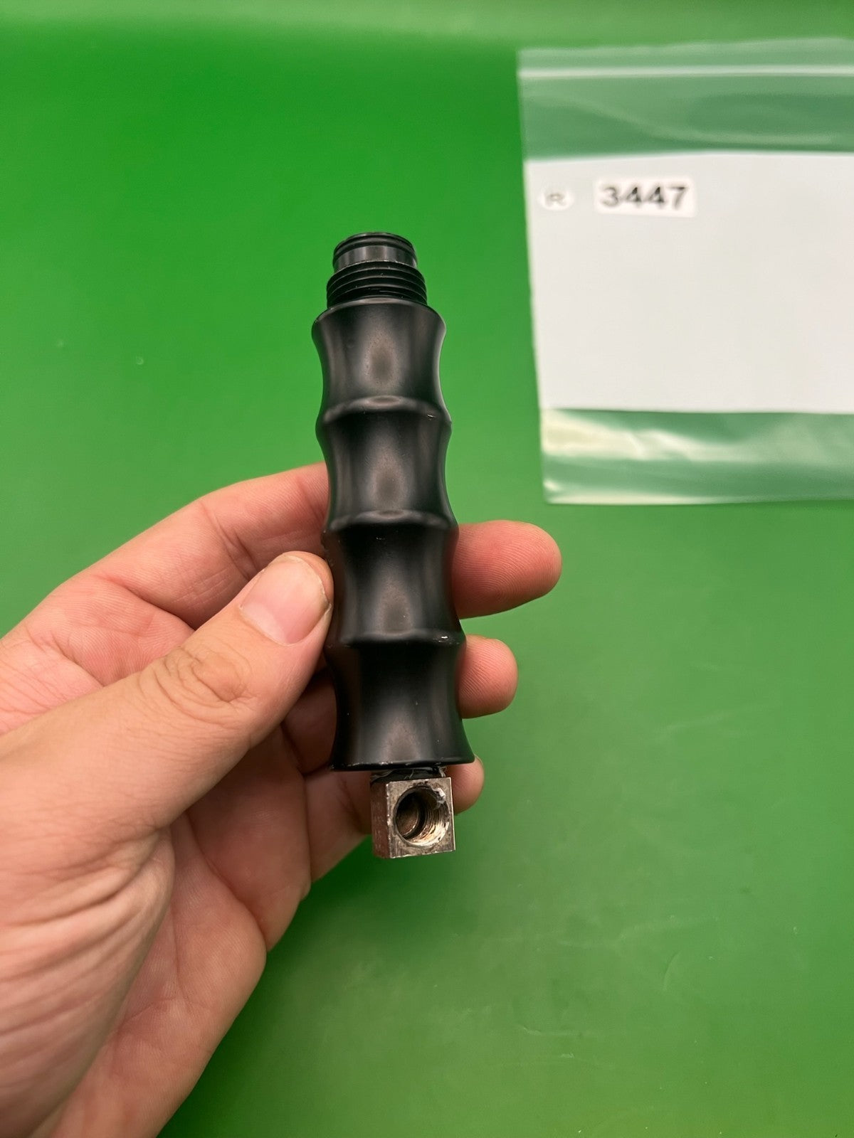 Black Gas Through Grip