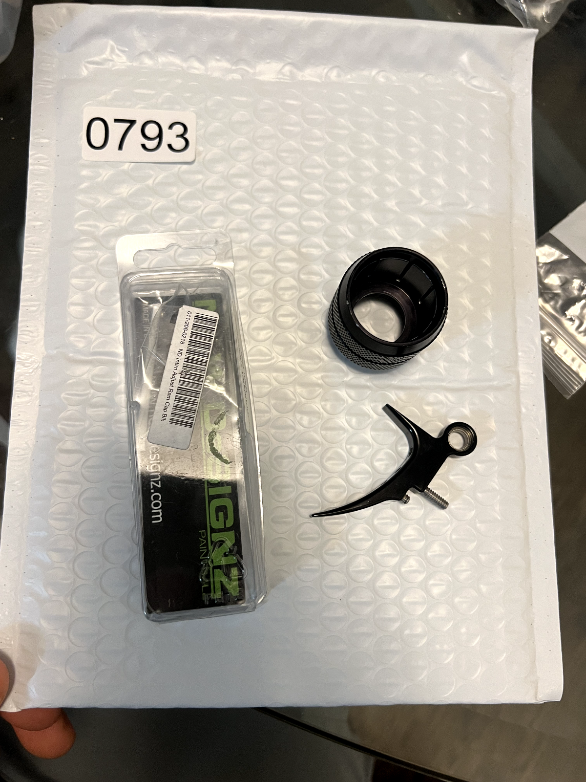 Lot of Intimidator Paintball Parts