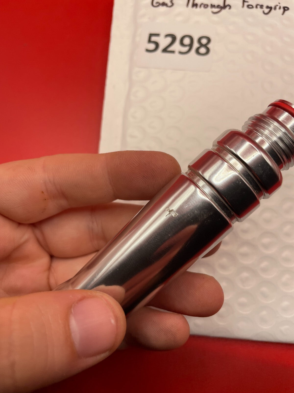 Vintage Paintball Gas Through Foregrip