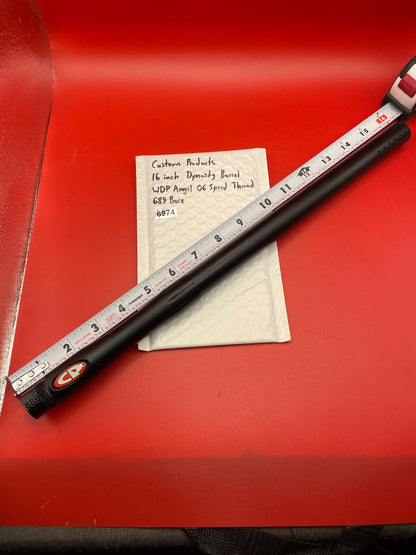 Custom Products 16 inch Dynasty Barrel WDP Angel 06 Speed Thread 689 Bore