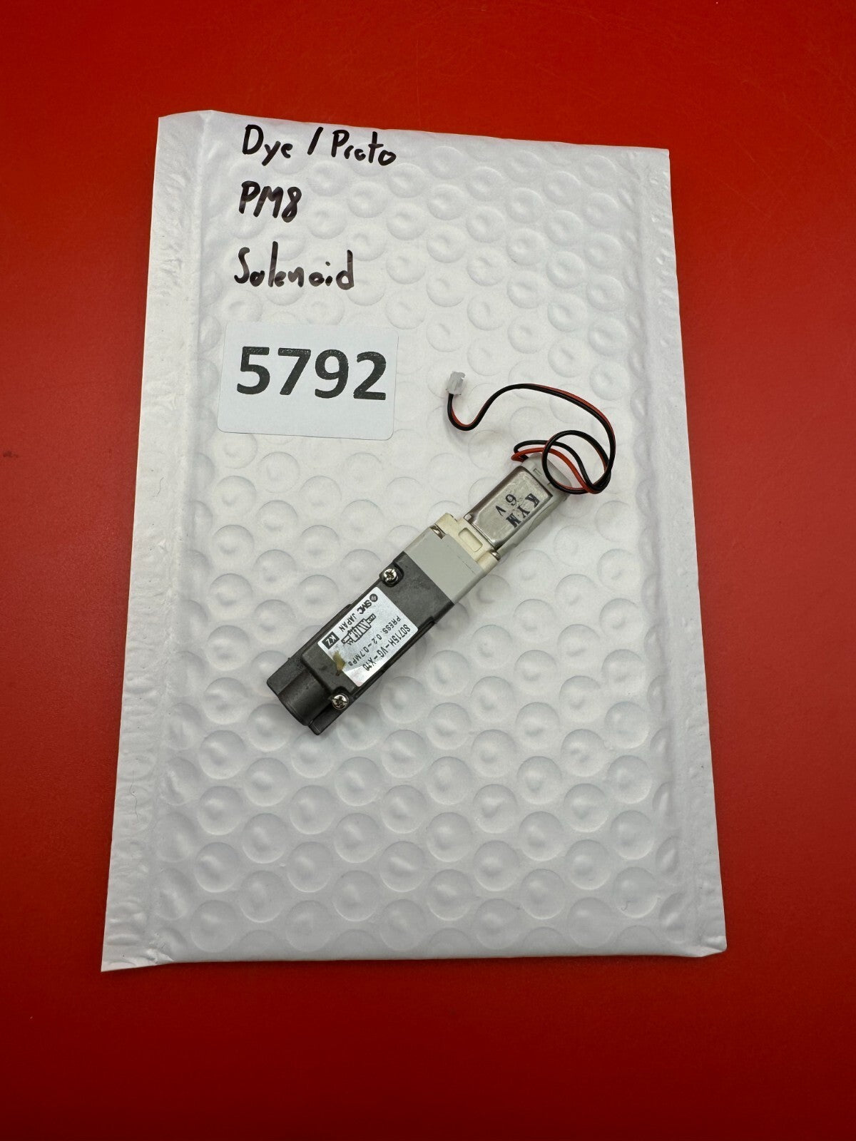 Dye/Proto PM8 Solenoid