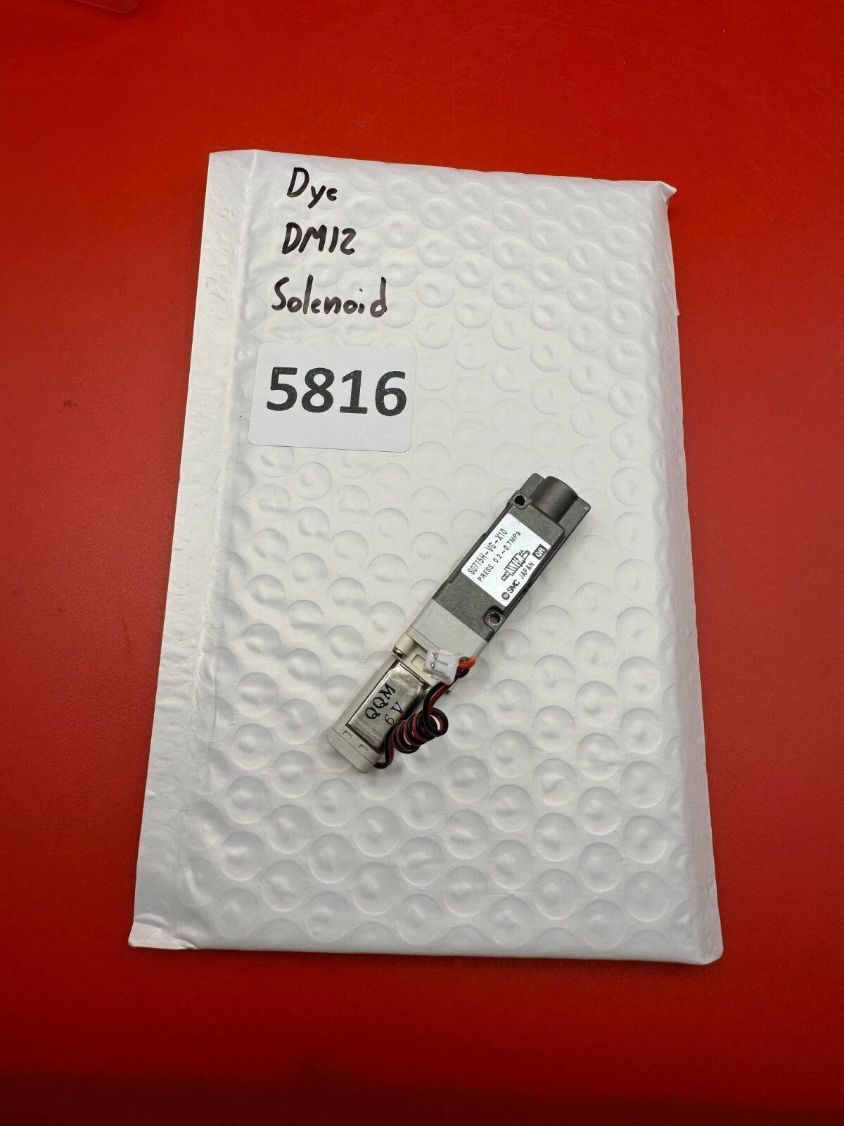 Dye DM12 Solenoid
