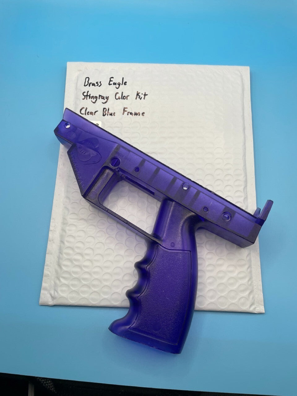 Brass Eagle Stingray Color Kit Clear Blue Frame