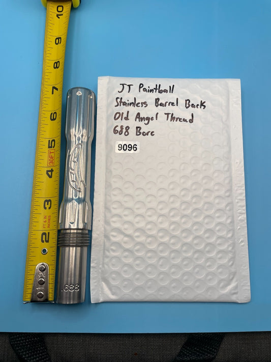 JT Paintball Stainless Barrel Back Old Angel Thread 688 Bore