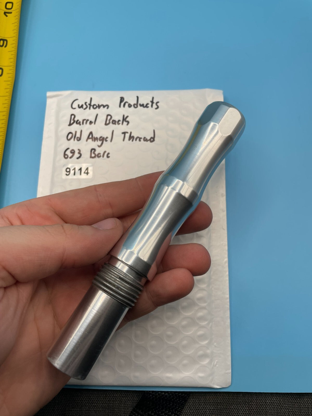 Custom Products Barrel Back Old Angel Thread 693 Bore