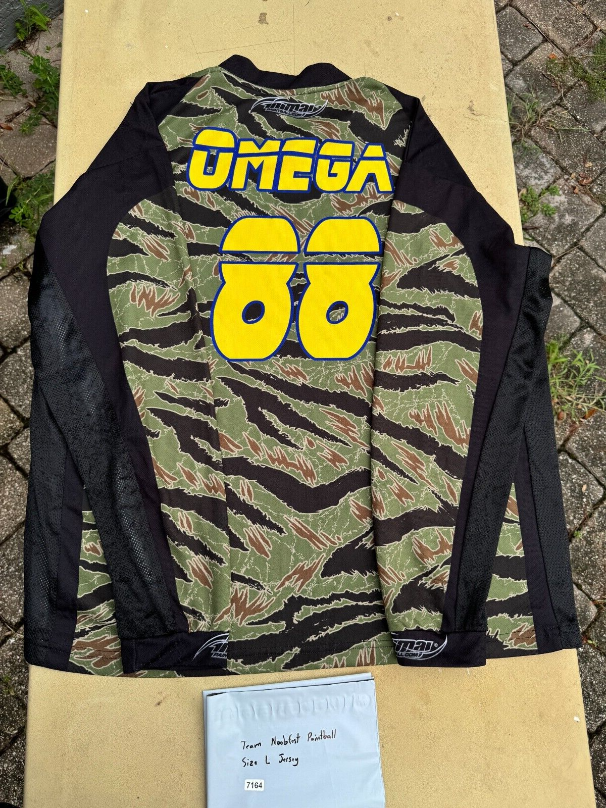 Team Noobfast Paintball Size L Jersey