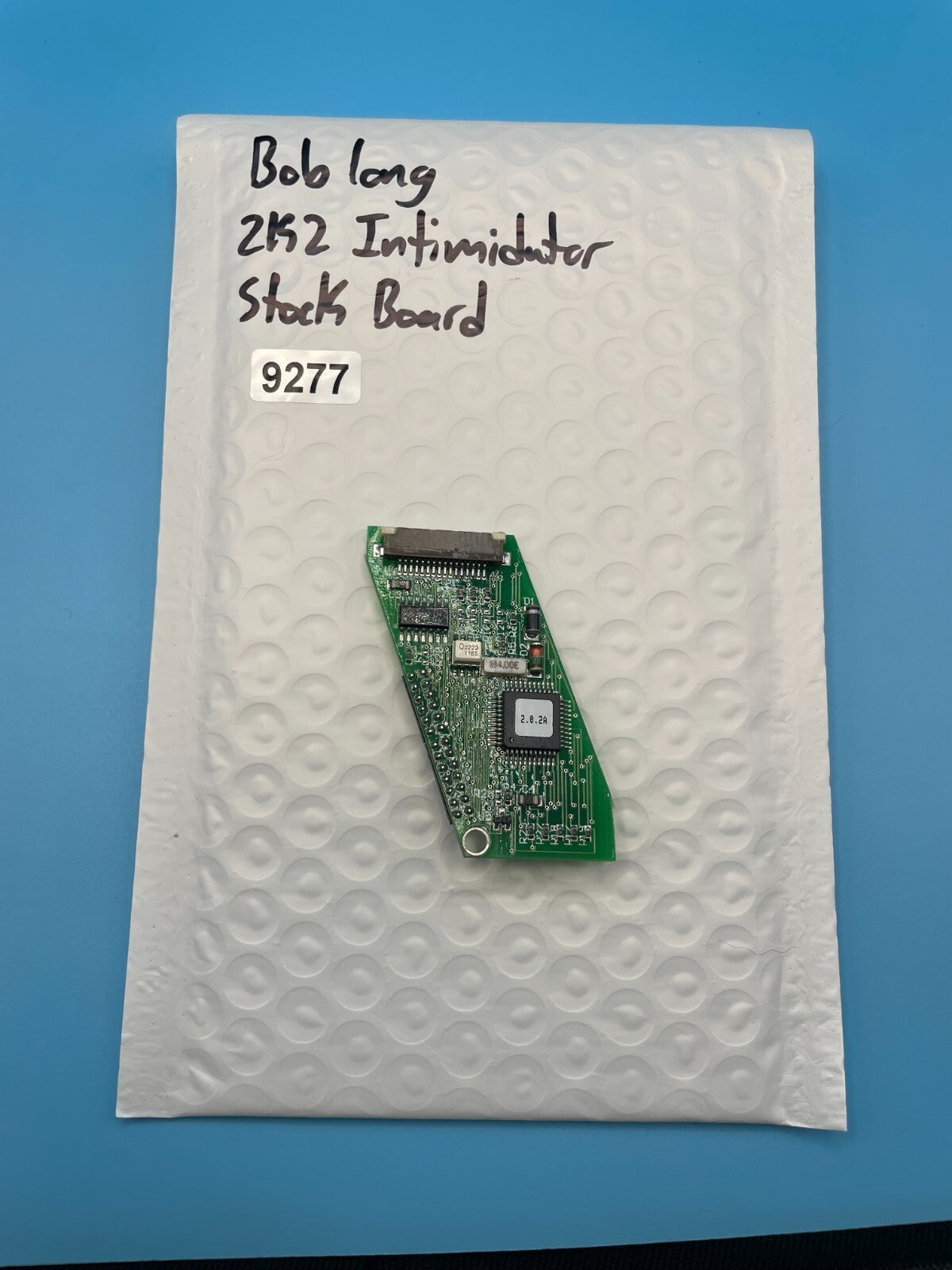 Bob Long 2K2 Intimidaror Stock Board