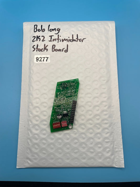 Bob Long 2K2 Intimidaror Stock Board