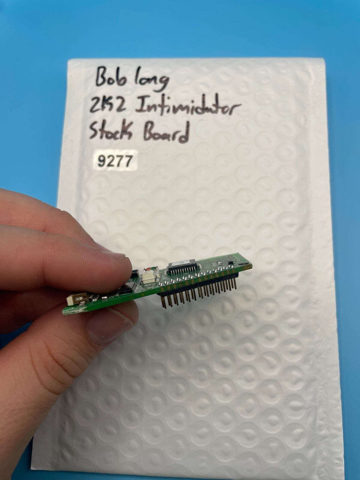 Bob Long 2K2 Intimidaror Stock Board