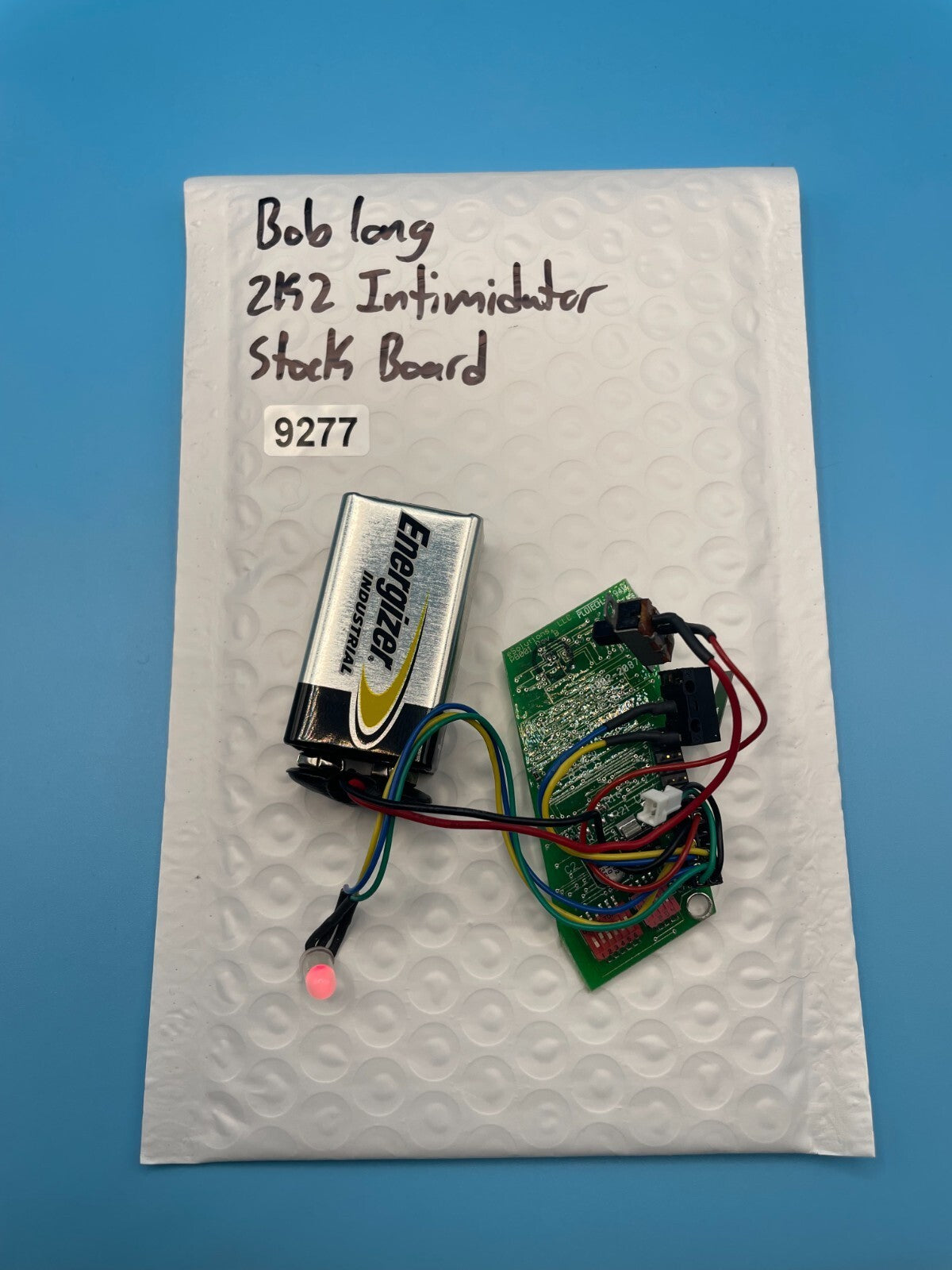 Bob Long 2K2 Intimidaror Stock Board