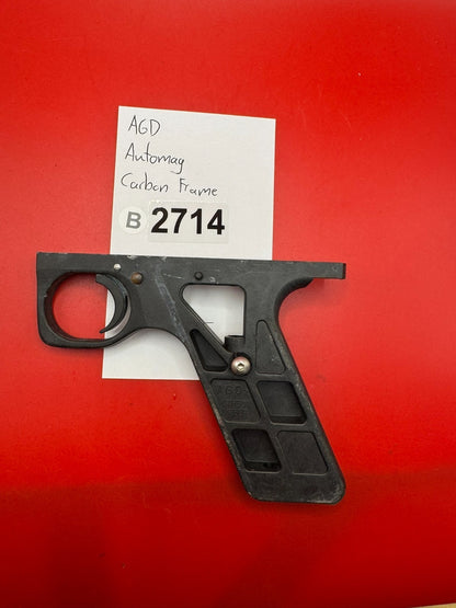 AGD Automag Carbon Paintball Marker Frame Black