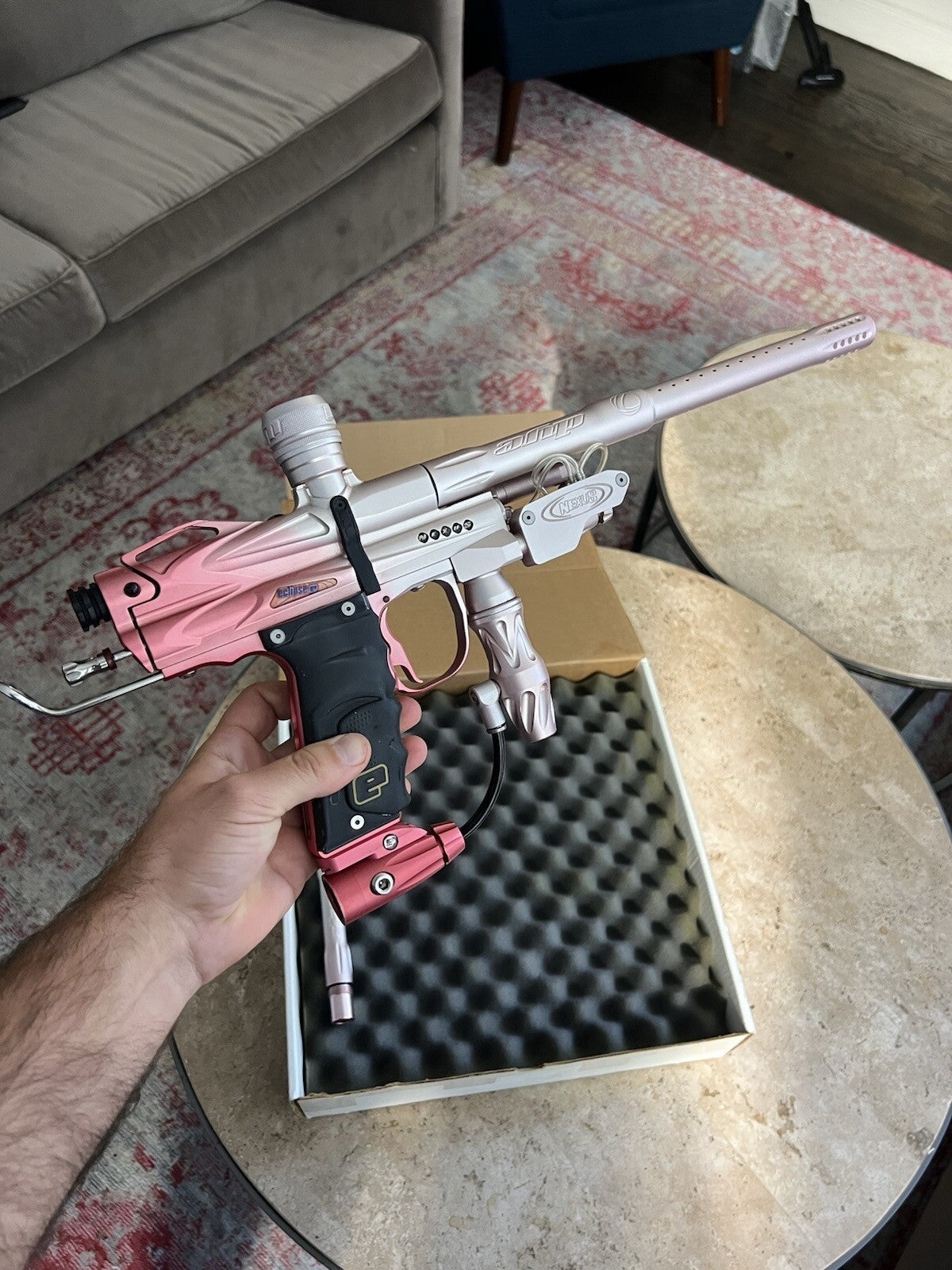 Rare Planet Eclipse Pink Lady DC2 Autococker