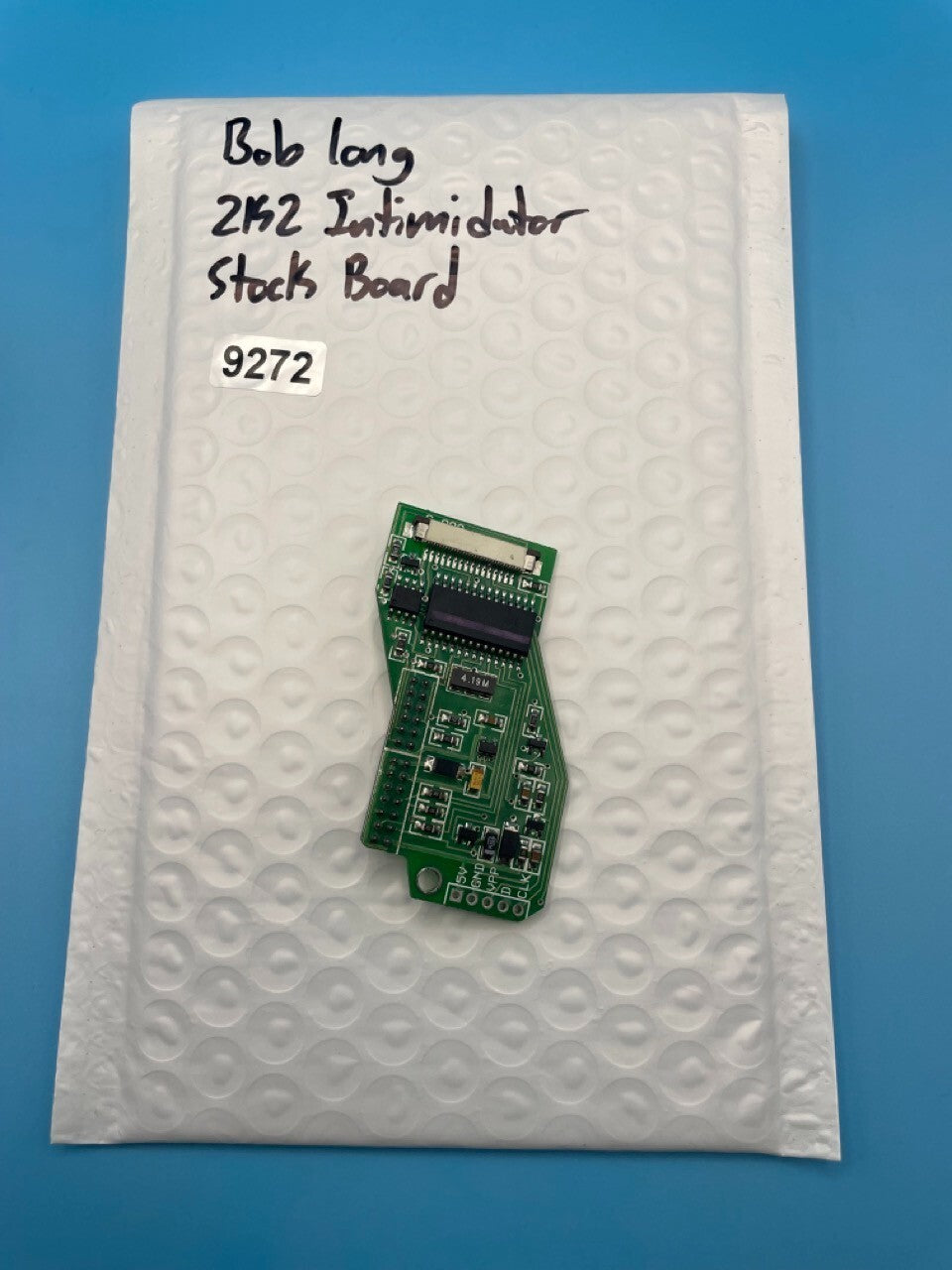 Bob Long 2K2 Intimidator Stock Board