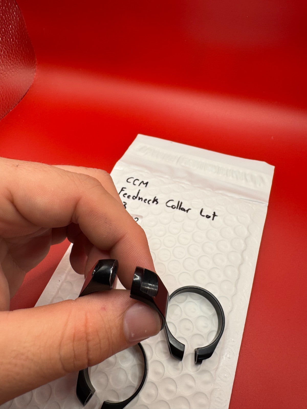 CCM Feedneck Collar Lot x3