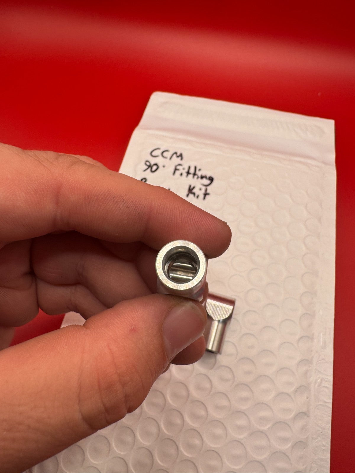 CCM 90° Fitting Raw Kit