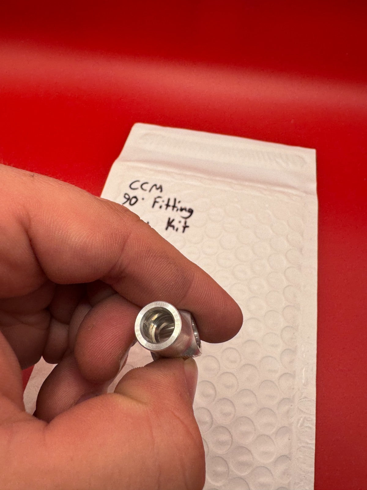 CCM 90° Fitting Raw Kit
