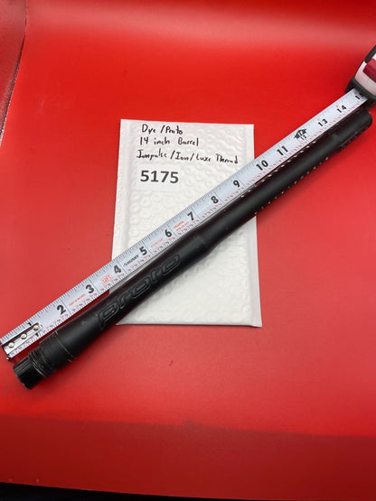 Dye/Proto 14 inch Barrel Impulse/Ion/Luxe Thread