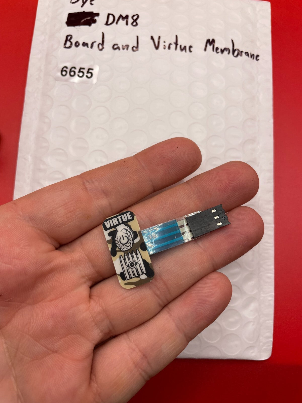 Dye DM8 Board and Virtue Membrane