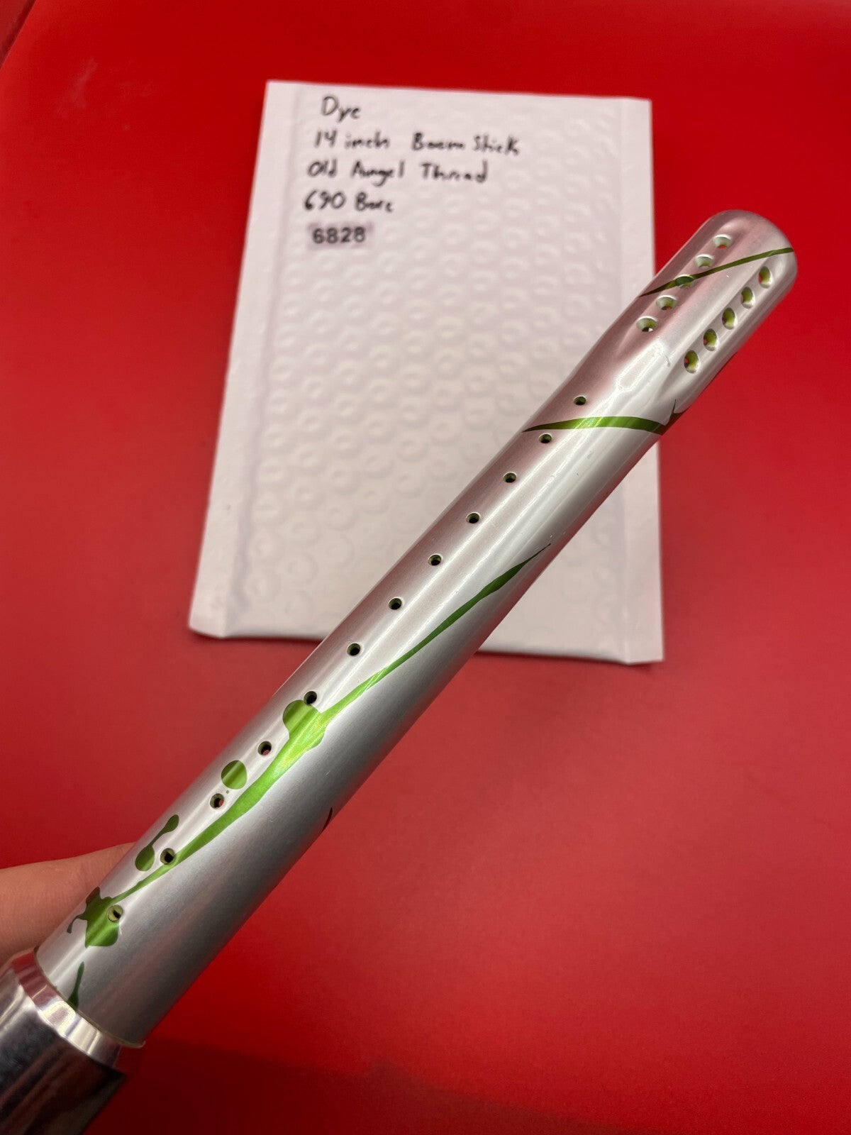 Dye 14 inch Boom Stick Old Angel Thread 690 Bore