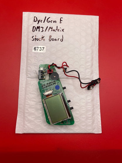 Dye/Gen E DM3/Matrix Stock Board