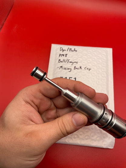 Dye/Proto PM8 Bolt/Engine -Missing Back Cap