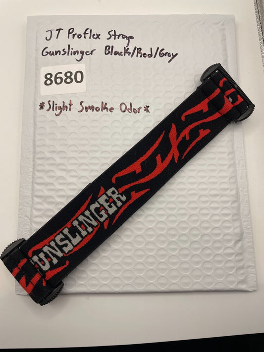 JT Proflex Strap Gunslinger Black/Red/Grey (Slight Smoke Odor)