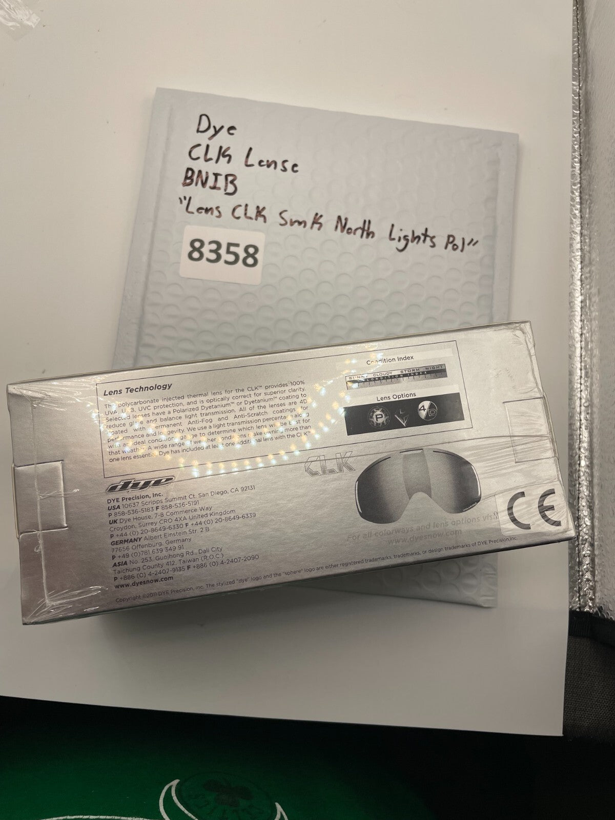 Dye CLK Lenses "Lens CLK Smk North Lights Pol"