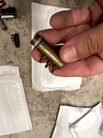Brass Autococker 3 Way Paintball Parts - Durable 3-Way for Autocockers