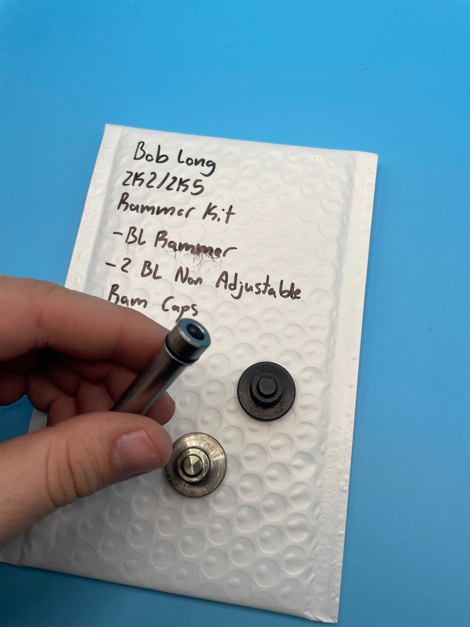 Bob Long 2K2/2K5 Rammer Kit -BL Rammer -2 BL Non Adjustable Ram Caps