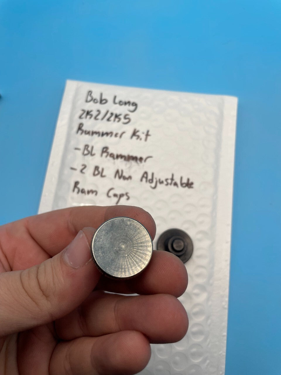 Bob Long 2K2/2K5 Rammer Kit -BL Rammer -2 BL Non Adjustable Ram Caps