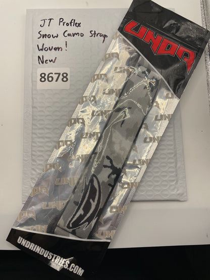 JT Proflex Snow Camo Strap Woven. New