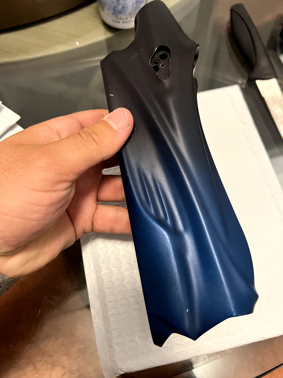 Dye DM4 Blue Fade Paintball Body - Replacement Body for Dye Markers
