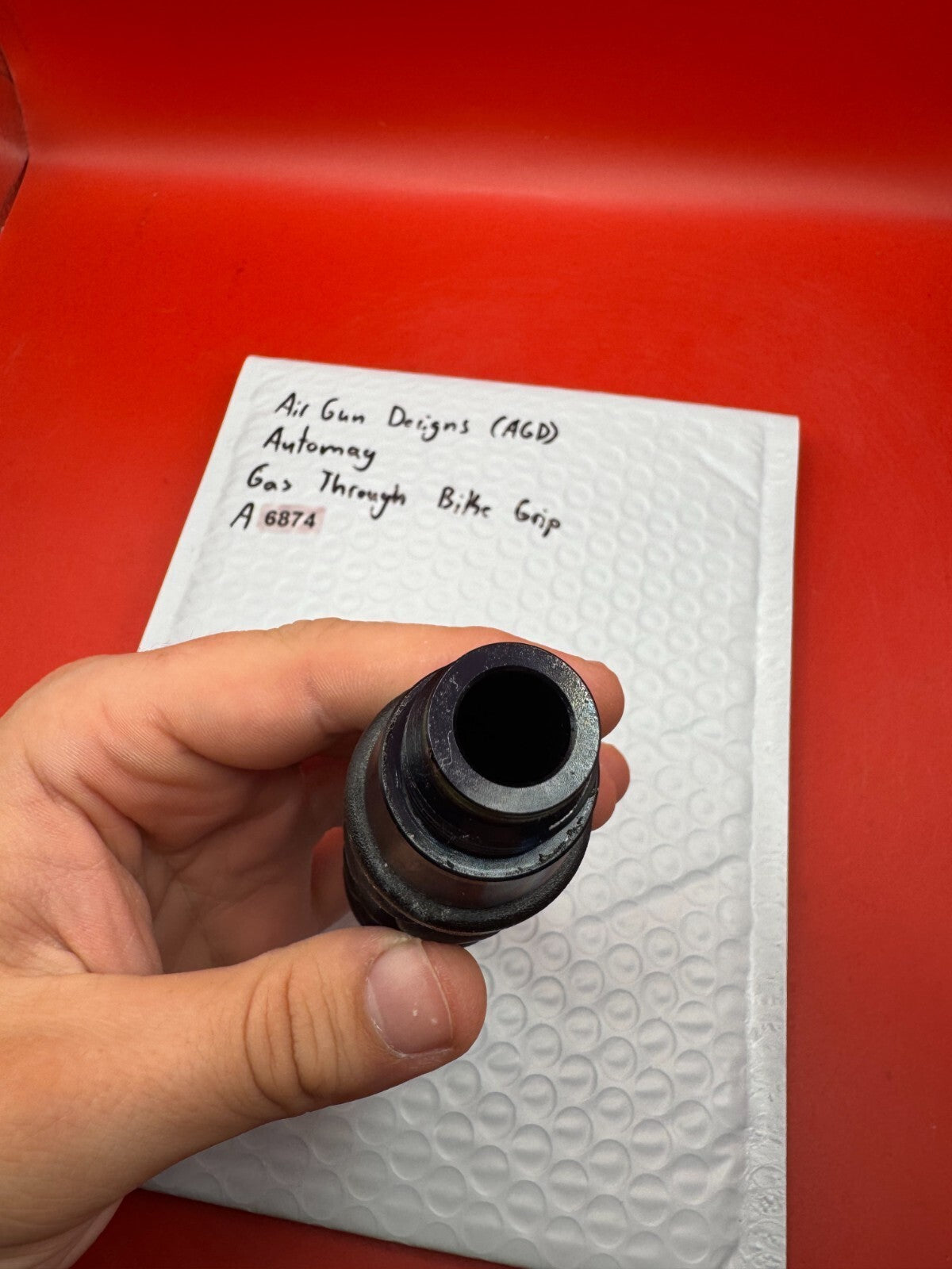 Air Gun Designs (AGD) Automag Gas Through Bike Grip