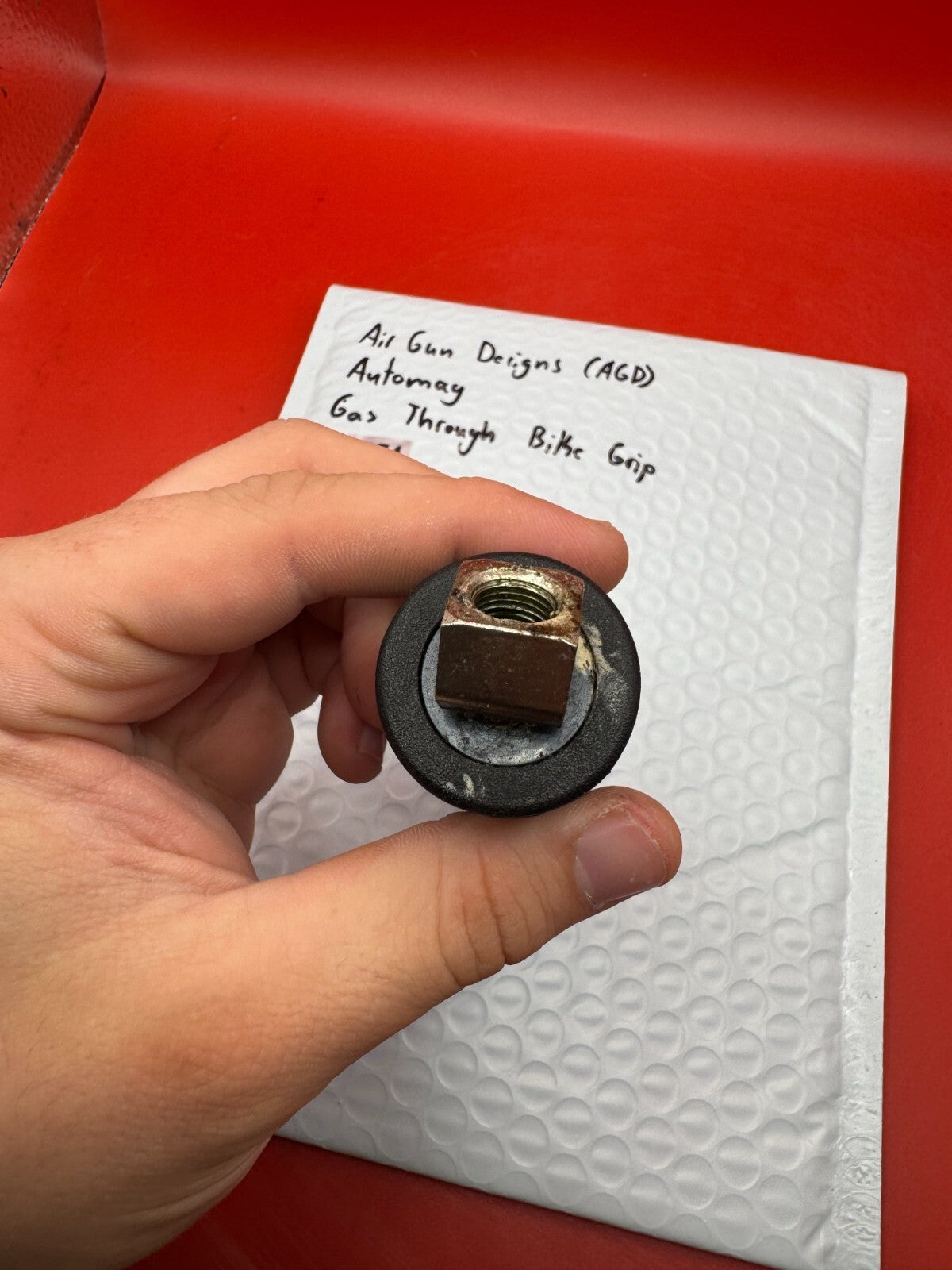 Air Gun Designs (AGD) Automag Gas Through Bike Grip