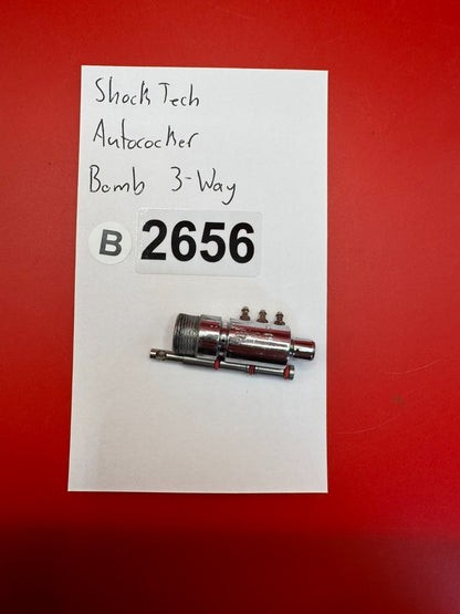 Shock Tech Autococker Bomb 3-Way Silver