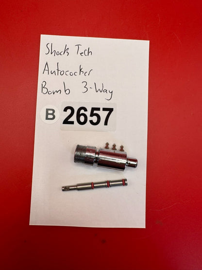 Shock Tech Autococker Bomb 3-Way Silver