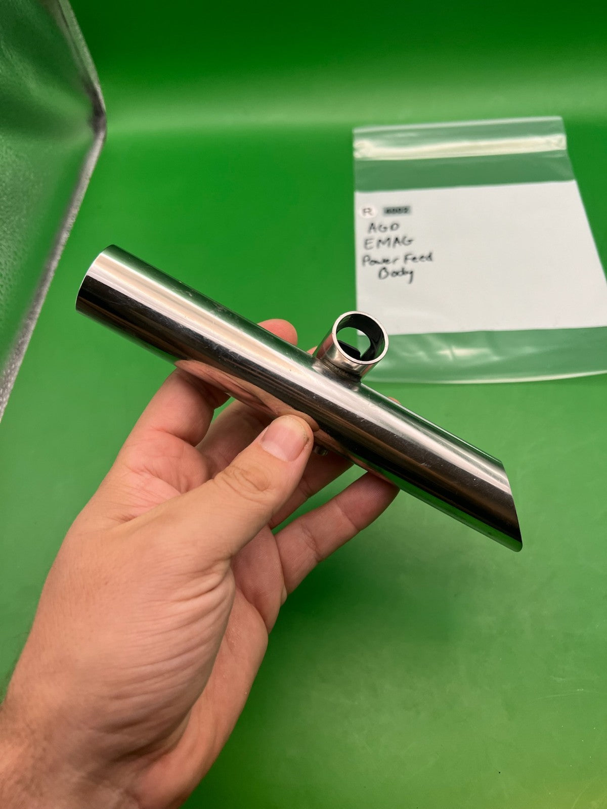 AGD EMAG Power Feed Body Silver