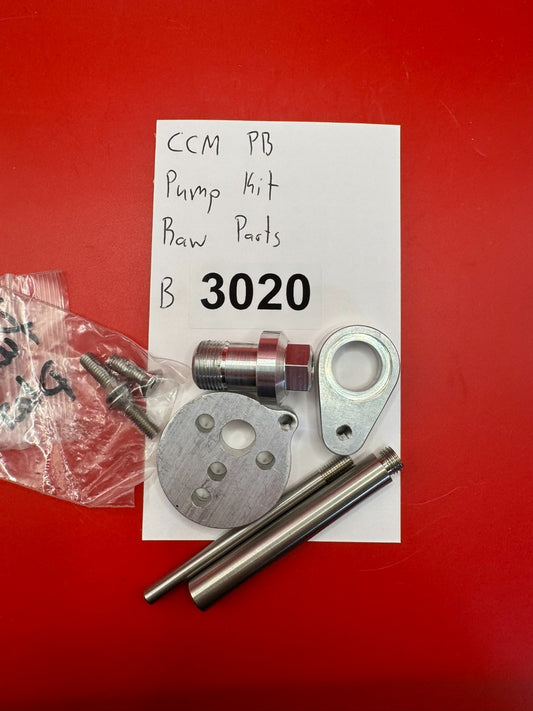 CCM PB Pump Kit Raw Parts Silver