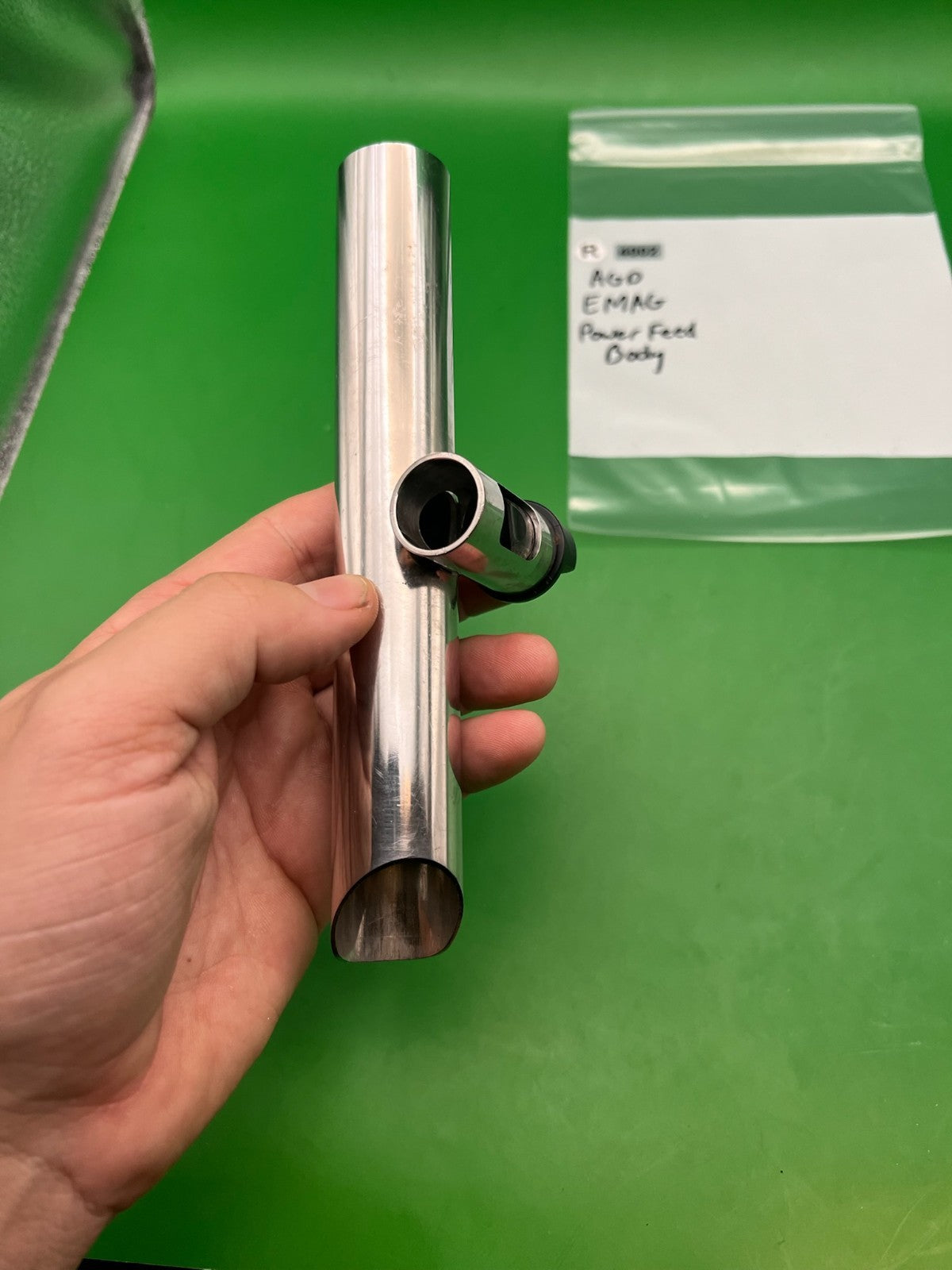 AGD EMAG Power Feed Body Silver