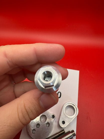 CCM PB Pump Kit Raw Parts Silver