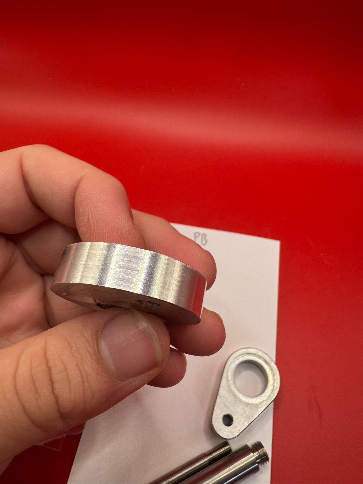 CCM PB Pump Kit Raw Parts Silver