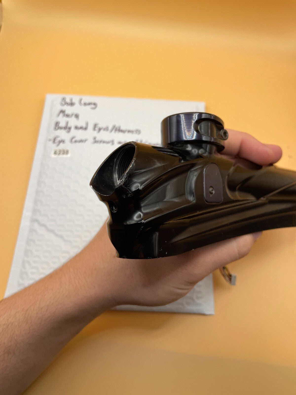 Bob long Marq Body and Eyes/Harness - Eye Cover Screws are Stripped