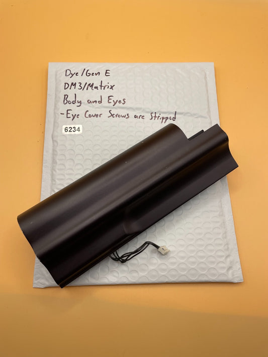 Dye/Gen E DM3/Matrix Body and Eyes - Eye Cover Screws are Stripped