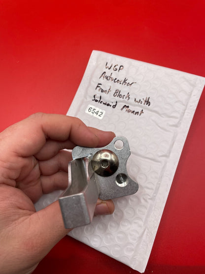 WGP Autococker Front Block with Solenoid Mount Racegun