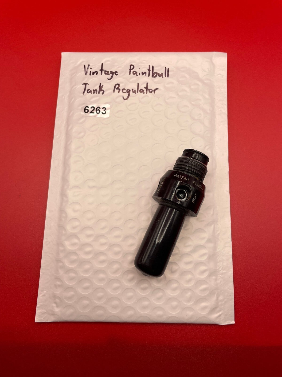 Vintage Paintball Tank Regulator