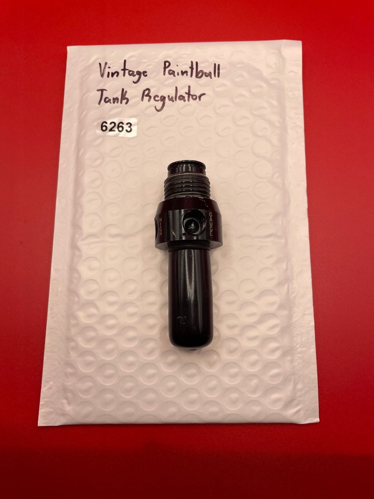 Vintage Paintball Tank Regulator