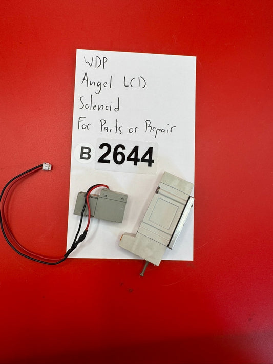 WDP Angel LCD Solenoid For Parts or Repair