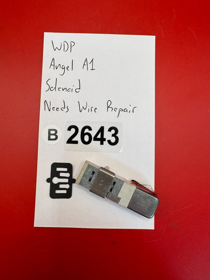 WDP Angel A1 Solenoid Needs Wire Repair