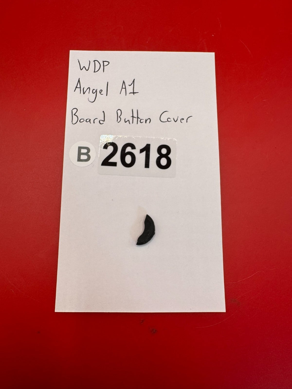 WDP Angel A1 Board Button Cover Black